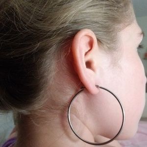 hoop earrings